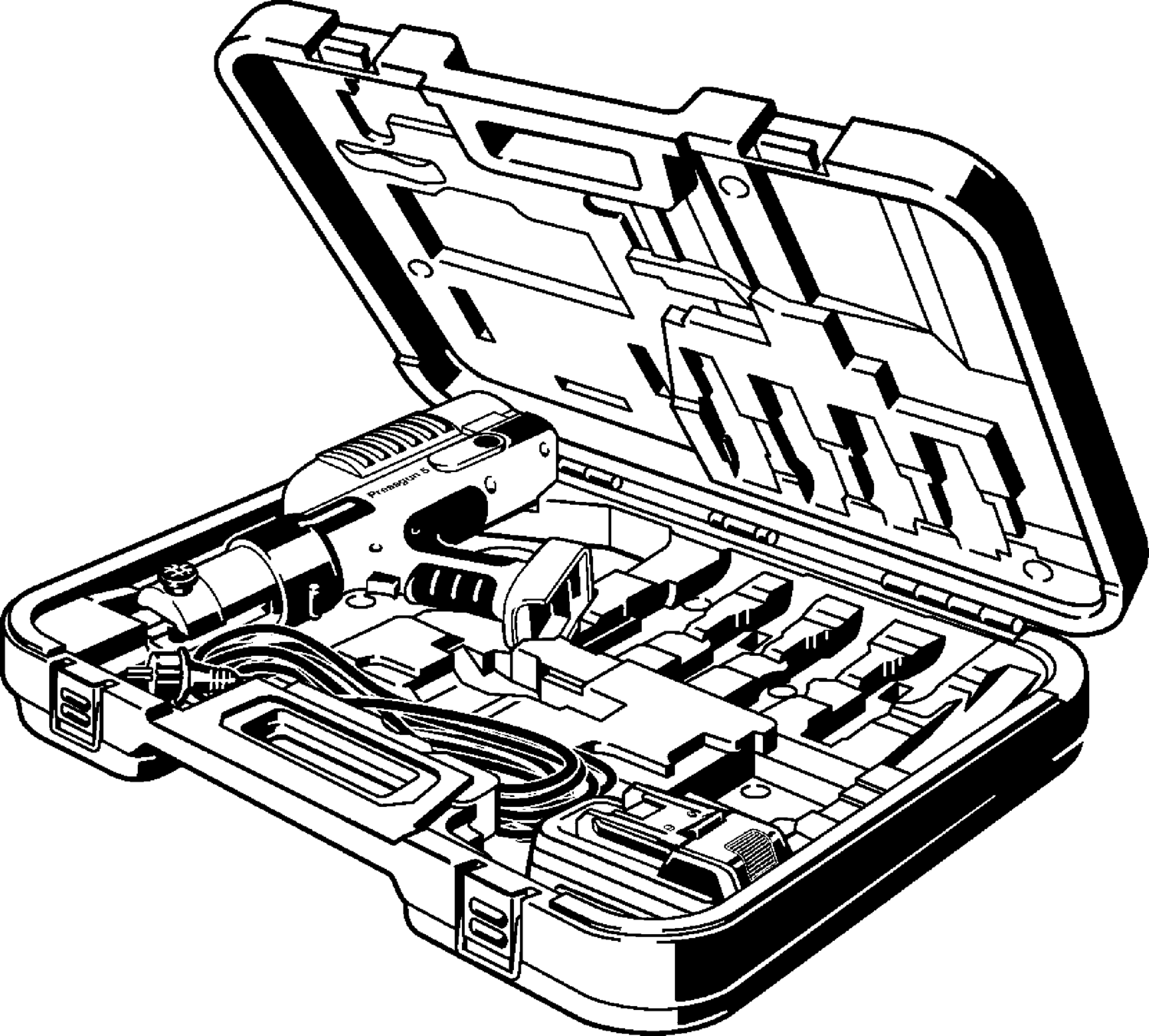 707 163 Модель 2295.1 Трубопроводные системы  Системные пресс-инструменты  Системные пресс-машины  Pressgun 5 Santreyd  - Вид №1