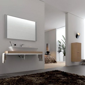 Столешница под раковину 100 см Keramag Silk Y816600000 Santreyd  - Вид №1