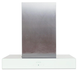93705548 Вытяжка Агат Т-образнаяя 60 см цвет нержавеющая сталь/белое стекло STLM-0550360 ELIKOR