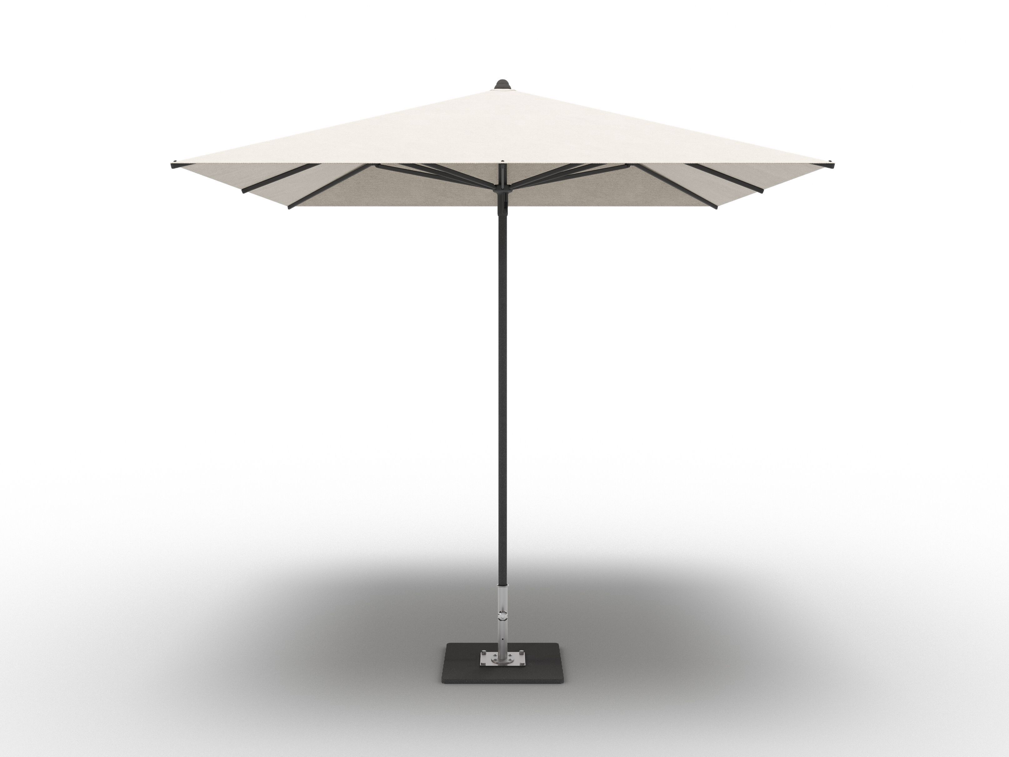 Зонтик из анодированного алюминия и акриловой ткани Crema Outdoor CRONO ARCH-00079578 - Вид №2