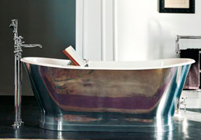 Gentry Home Новая Канада Cast iron bathtub Темное золото GH101202  - Вид №1