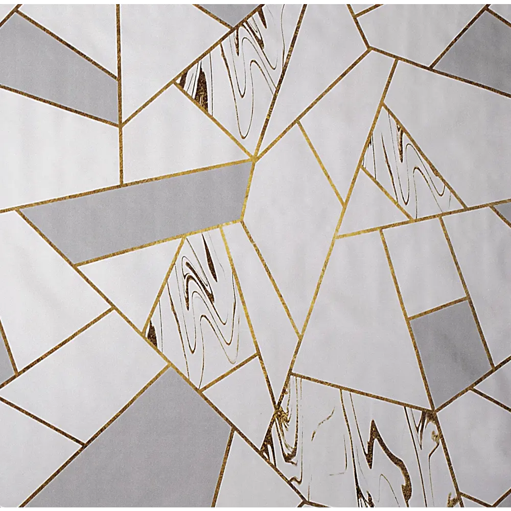 Скатерть Oxford Мрамор прямоугольная 160x140 см цвет молочный Santreyd STLM-2012219 - Вид №1