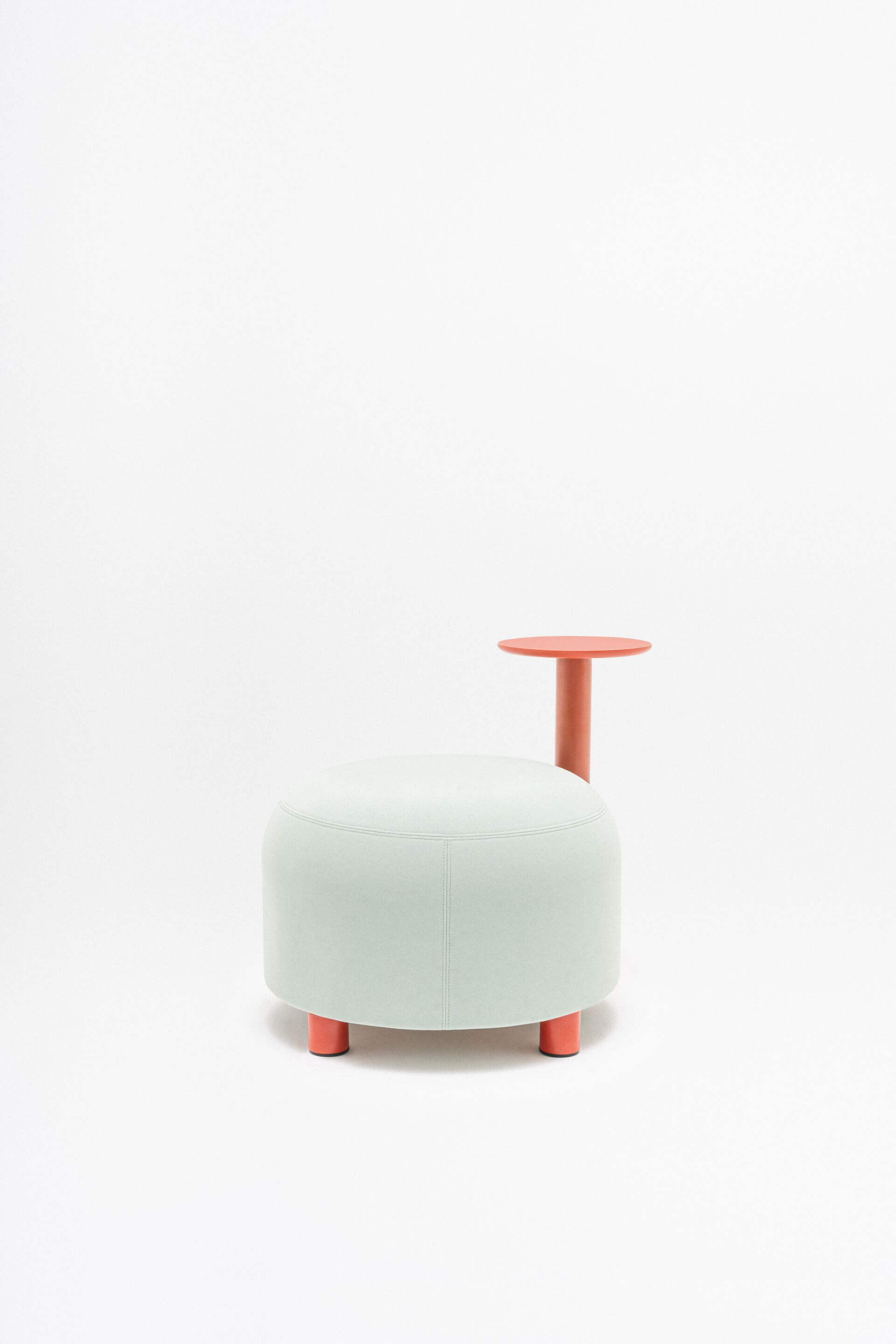 Круглый пуф из ткани MDD DOTS ARCH-00020698 - Вид №4