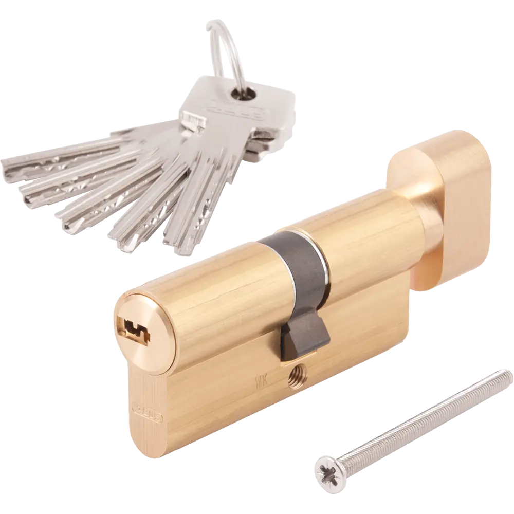Цилиндр замка ABUS KD6MM с защитой от взлома, золото 82441699 STLM-0027371 - Вид №1