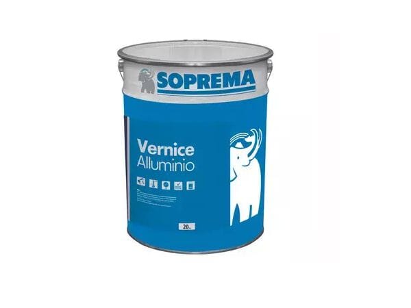 Алюминиевая защитная битумная краска Soprema VERNICE ALLUMINIO ARCH-00060810 - Вид №1