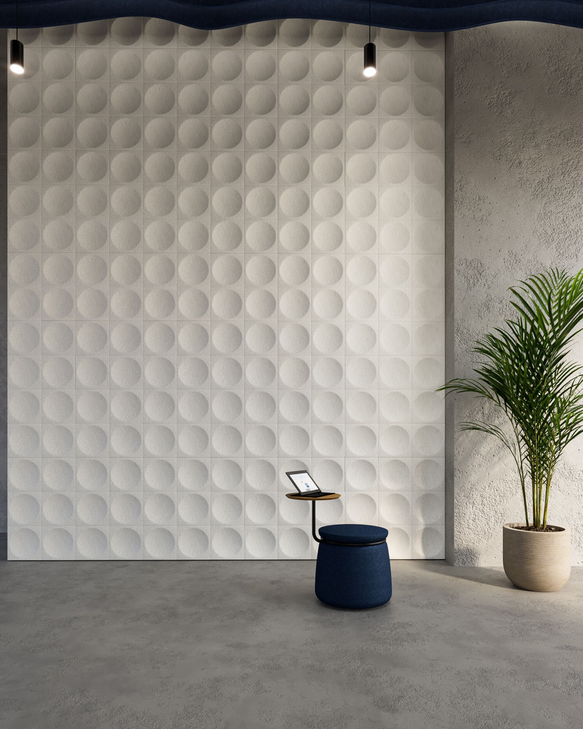 Акустическая настенная панель IMPACT ACOUSTIC® ARCHISONIC® MYCELIUM WALL TILES ARCH-00085172 - Вид №3