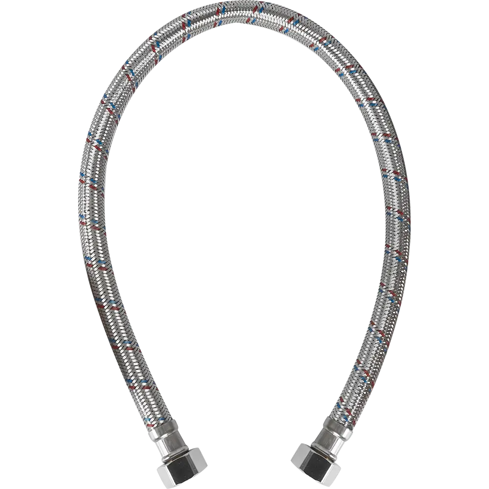 Гибкая подводка для воды Aquabeam 1/2" гайка - гайка 60 см STLM-2182514 - Вид №2