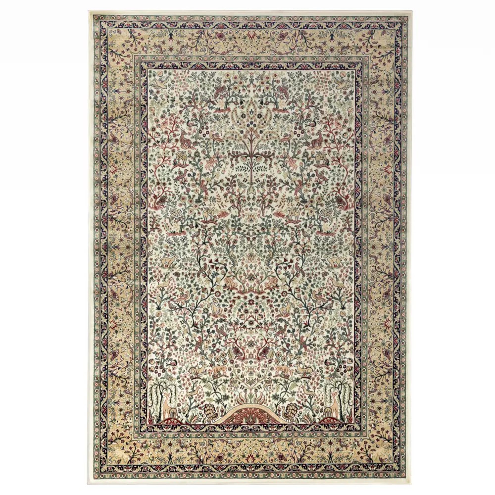 DEVOS-CABY Ковер Isphahan Бежевый 160x230 см для гостиной и спальни 89375828 STLM-1459310 - Вид №1