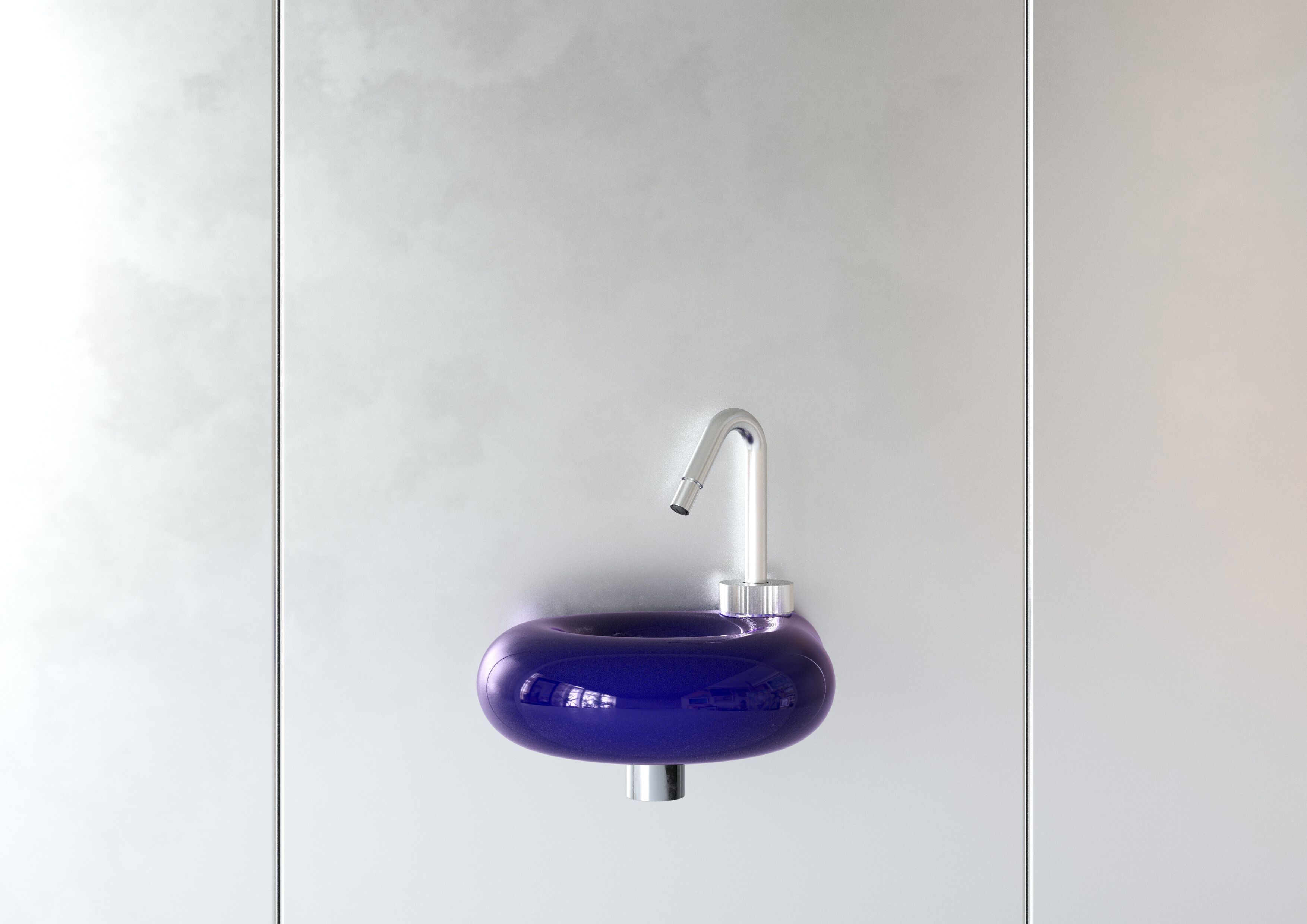 Керамическая столешница или подвесная раковина Trone Orbe ARCH-00016656 - Вид №1