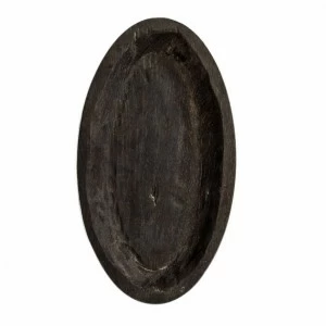 Тарелка "Яйцо" Чёрный FUGA ECO WOOD 123546 Чёрный