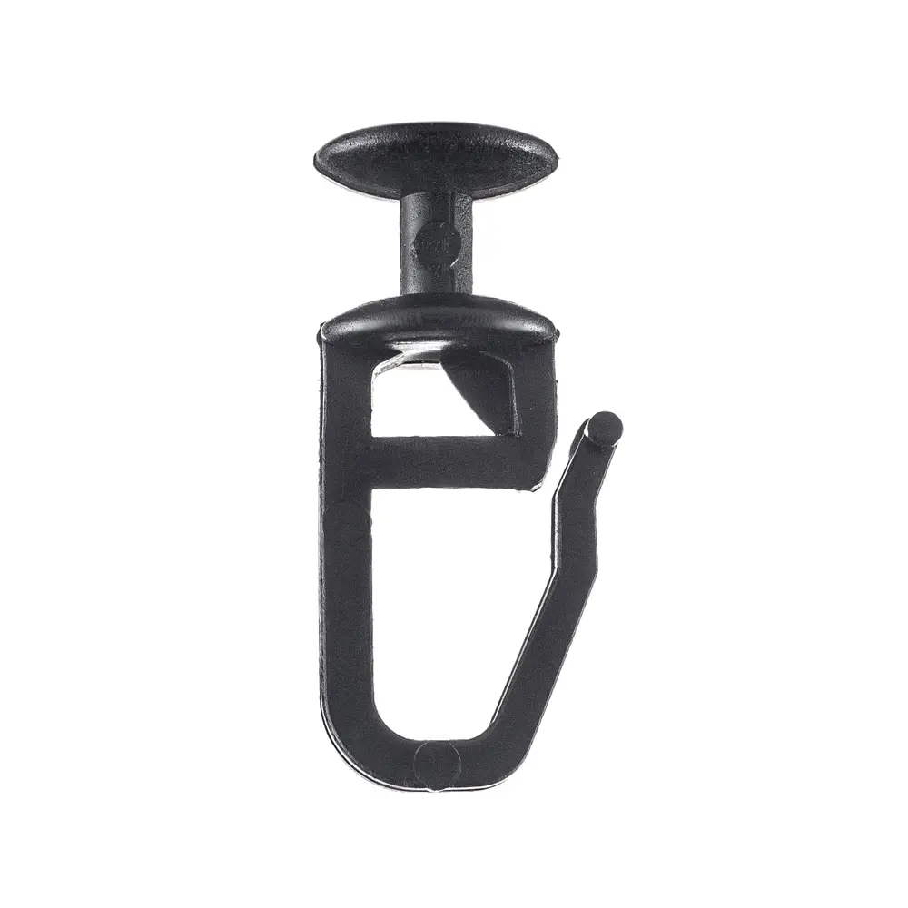 Карниз однорядный Atlant Mini 200 см алюминий цвет черный АРТ-ДЕКОР STLM-2079923 - Вид №1