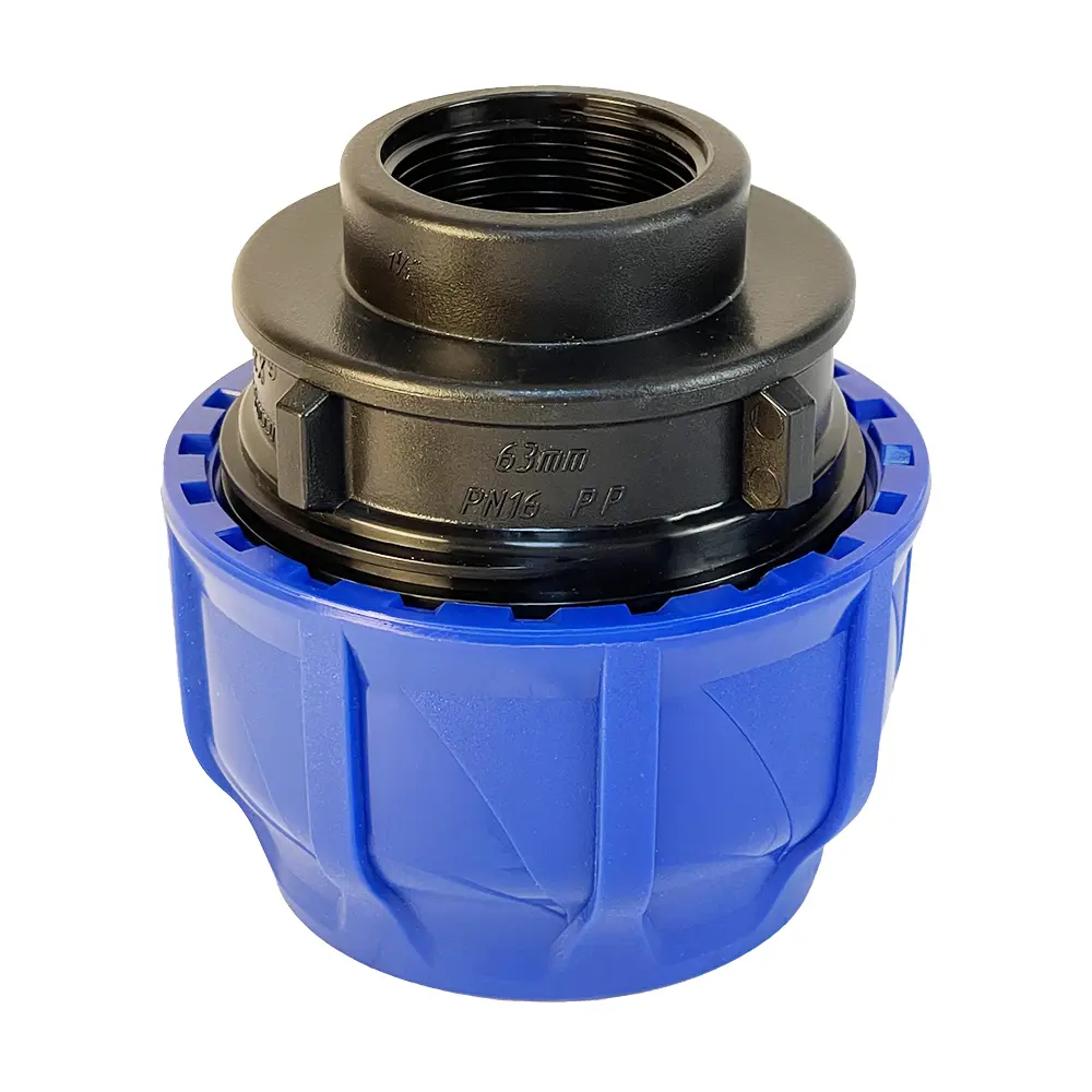 Муфта комбинированная ПНД Valfex 1 1/4"x63 мм ВР 121001263114 86922433 STLM-2137868  - Вид №2