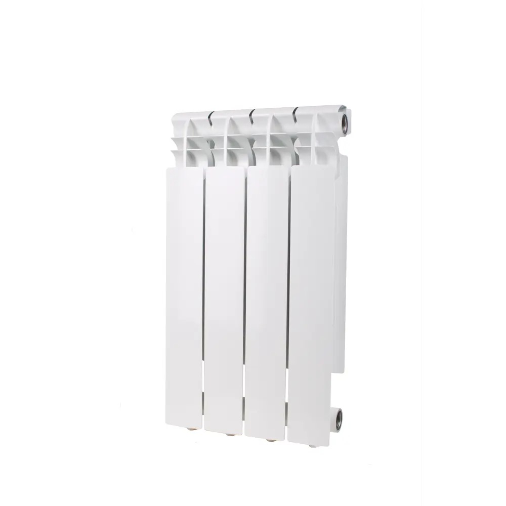 Радиатор секционный Equation Aluminium 500/96 4 секции боковое подключение алюминий белый STLM-2089849 - Вид №1