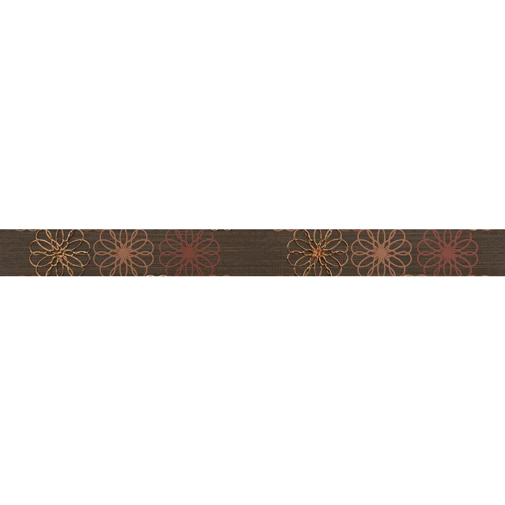 Бордюр «Дария 4» 50х4.7 см, цвет коричневый 18569511 STLM-2180416 Santreyd 