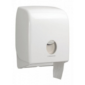 6958 Kimberly Clark Диспенсер для туалетной бумаги в больших рулонах из пластика белый Kimberly Clark Professional Aquarius mini Jumbo 6958 белый