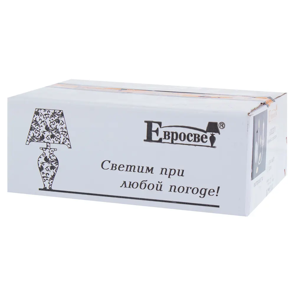 Бра Flora 1хE14х60 Вт цвет белый Eurosvet STLM-2190643 - Вид №2