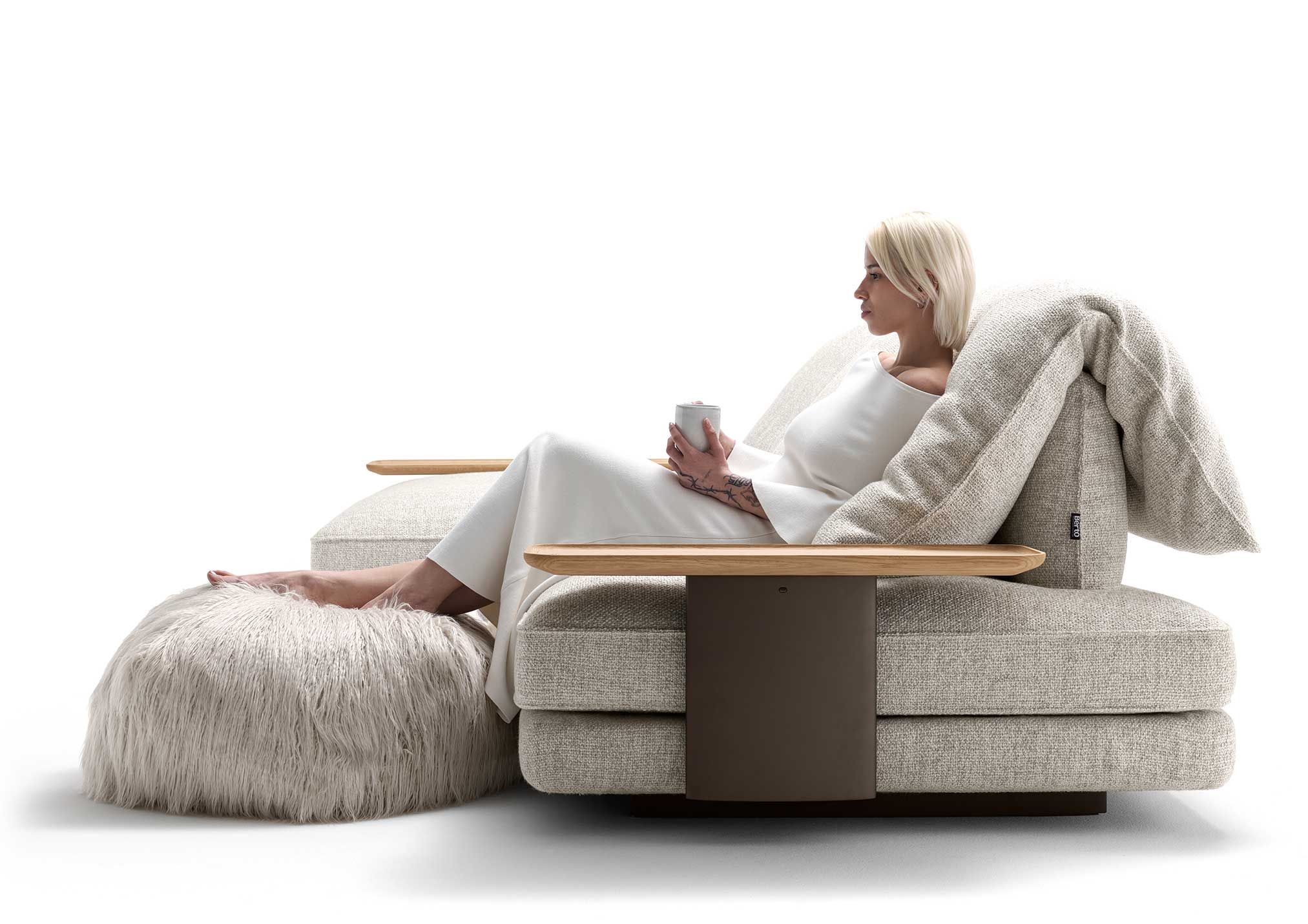 Ткань линейный диван BertO DAVID ARCH-00134962 - Вид №3