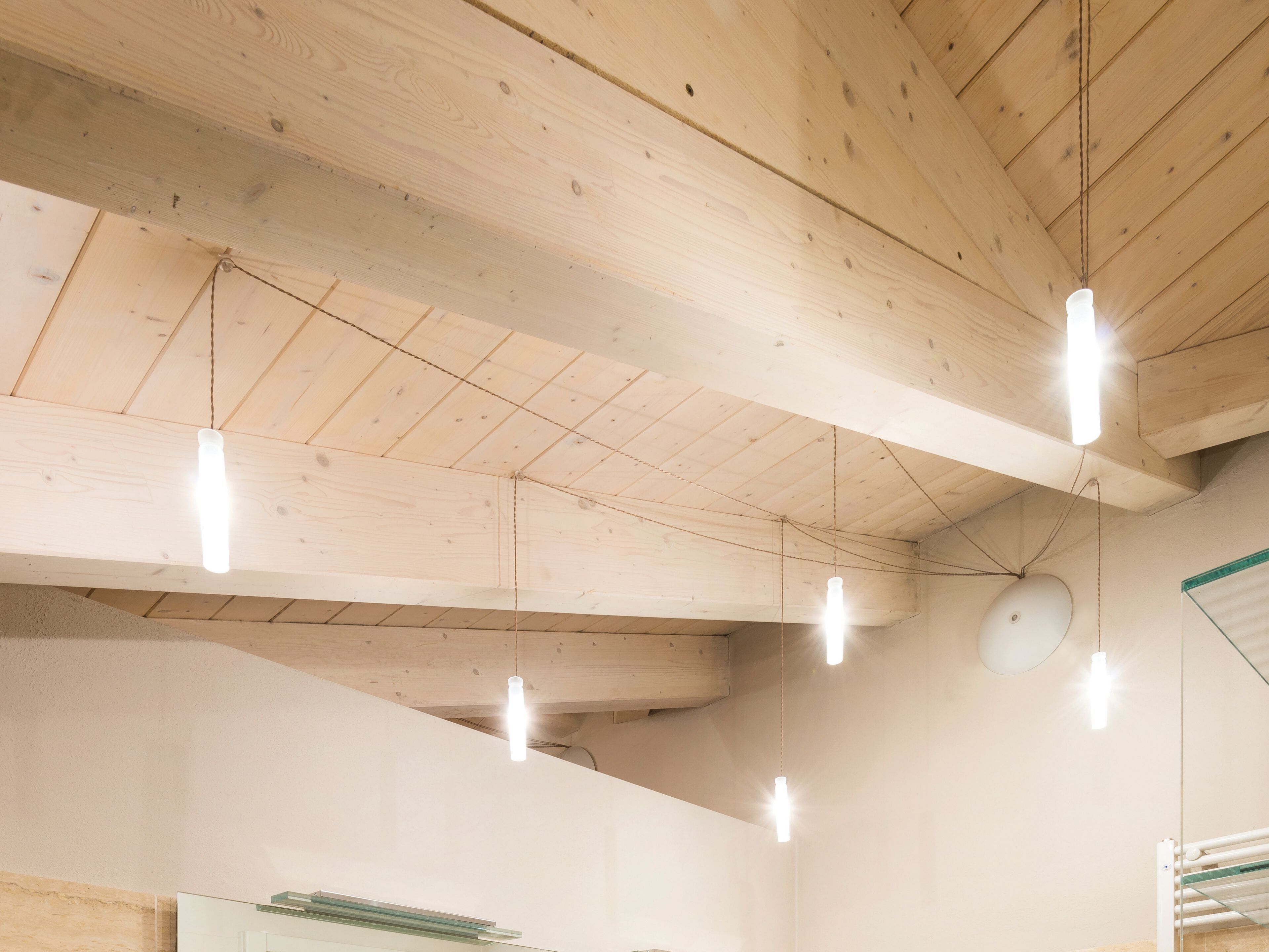 Выдувное стекло светодиодный подвесной светильник Album сигара ARCH-00130101