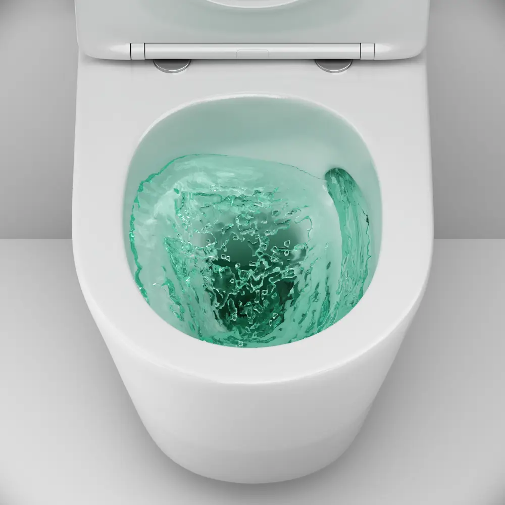 Комплект инсталляции AM.PM Tech с унитазом безободковым AM.PM Flash клавиша AM.PM Tech M черная STLM-2176441 - Вид №7