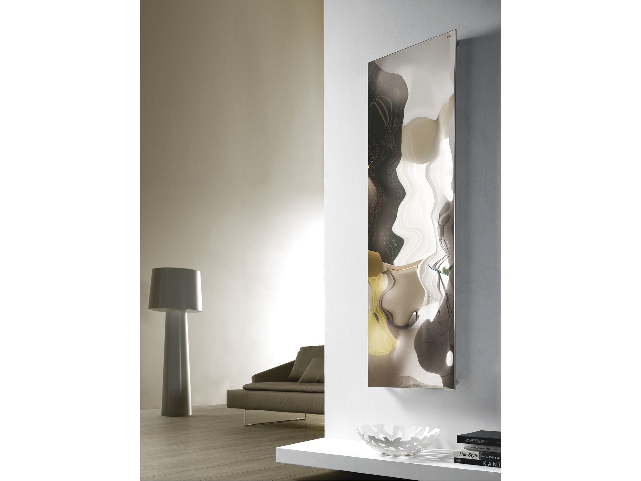 Вертикальный полотенцесушитель из полированной стали Cordivari Design Inox Style ARCH-00090140 - Вид №1