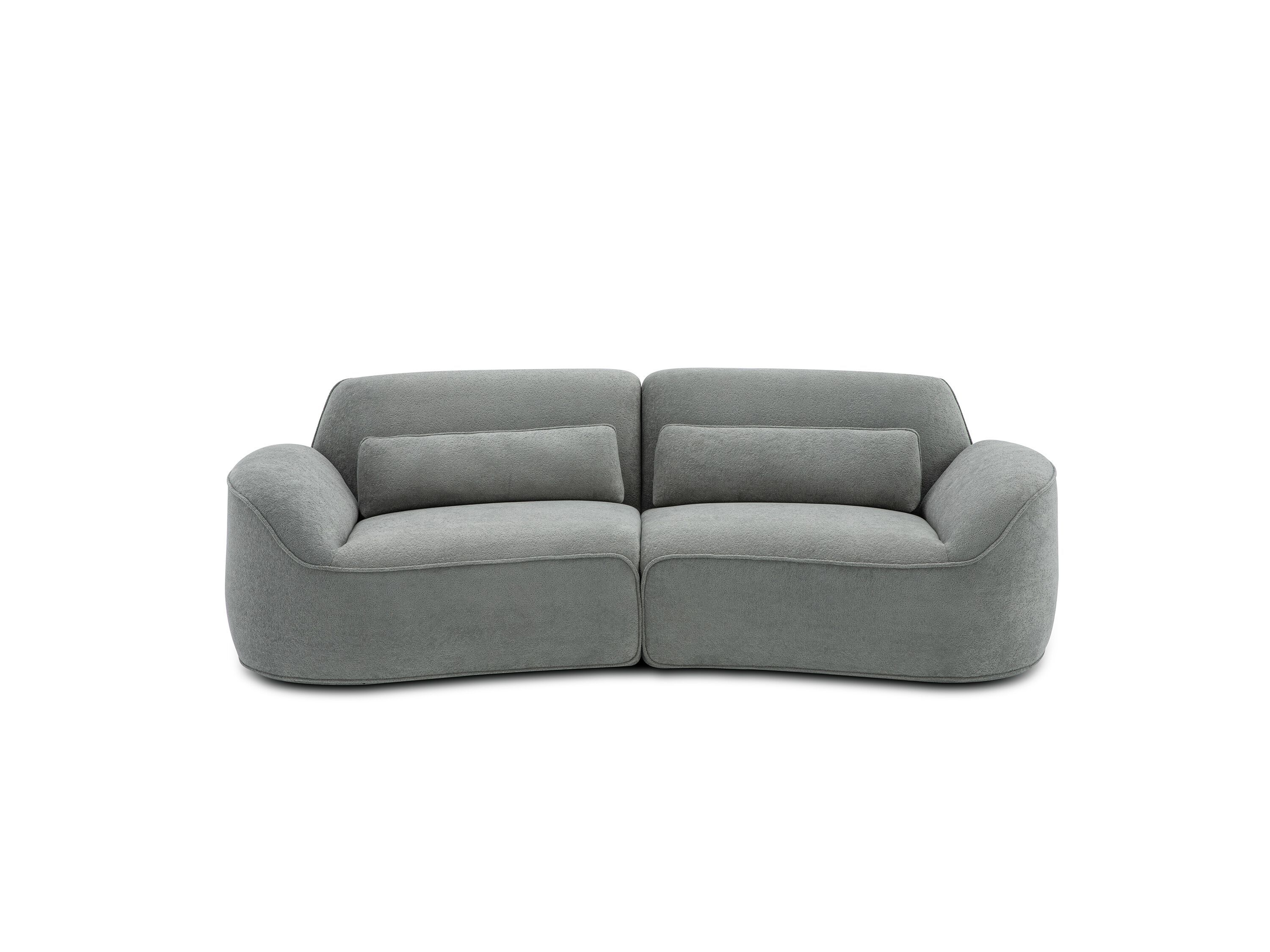 Модульный изогнутый диван из ткани CAMPO DE' FIORI CL383 ARCH-00152265 - Вид №8