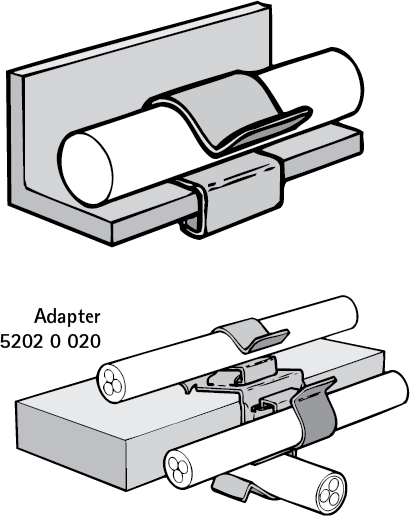 52021857 Крепление для электромонтажа Britclips® PC Клипсы для стальных балок для балок WALRAVEN  - Вид №2