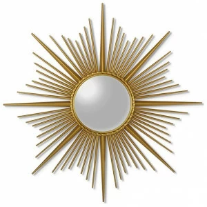 Зеркало-солнце 100 см латунь Cassiopeia ART-ZERKALO ДИЗАЙНЕРСКИЕ 00-3884120 Зеркальный;золото