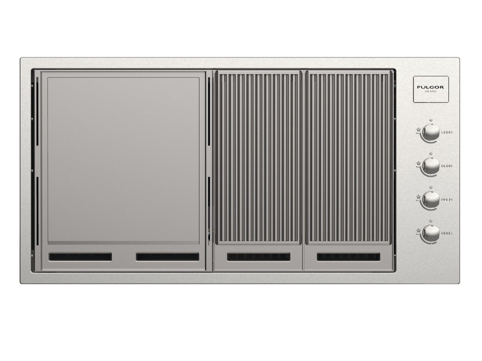 Газовый гриль из нержавеющей стали Fulgor Milano Professional ARCH-00071646 - Вид №1