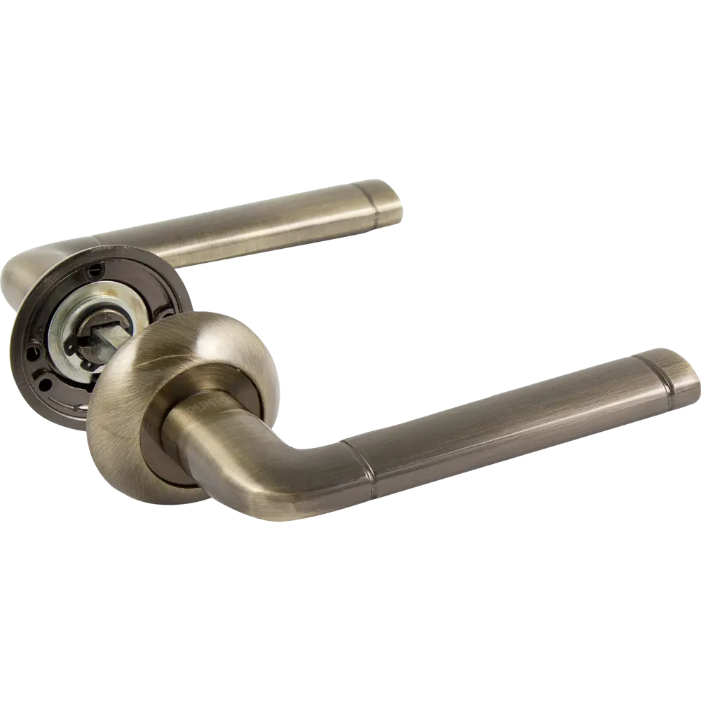 Комплект дверных ручек Set45/A Rex TL, цвет бронза PUNTO STLM-2117861 - Вид №1