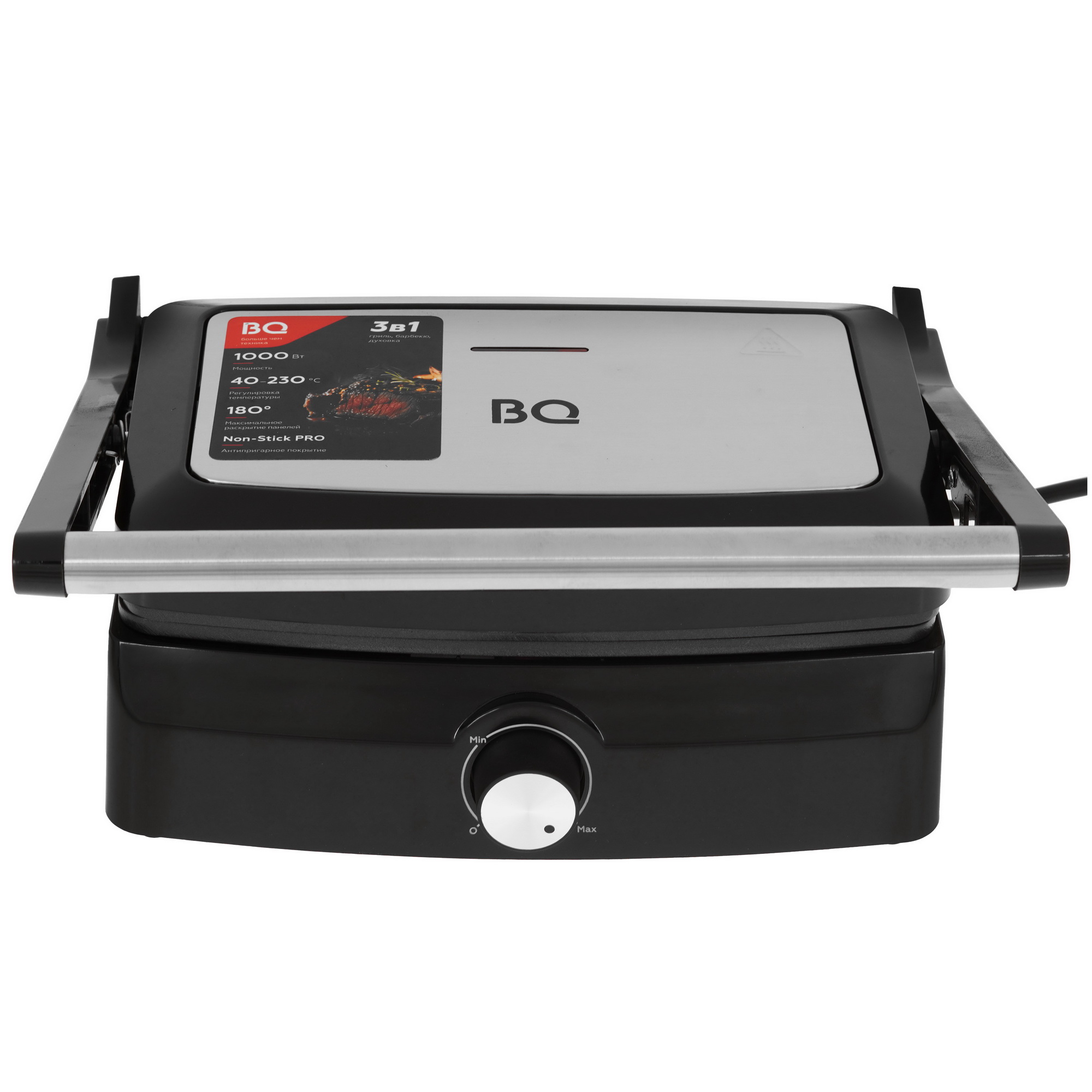 9210846 Гриль BQ GR3004 черный STDN-0001442 - Вид №1