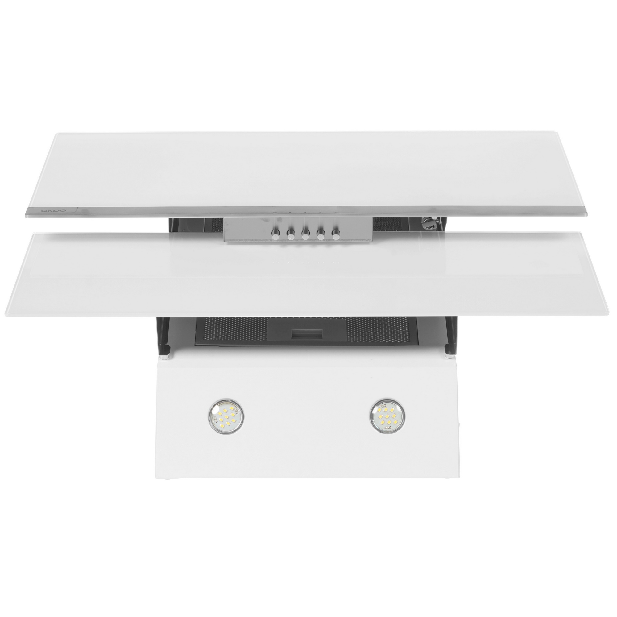 8167552 Вытяжка наклонная Akpo WK-4 Balance eco белый/серебристый STDN-0091253 - Вид №6