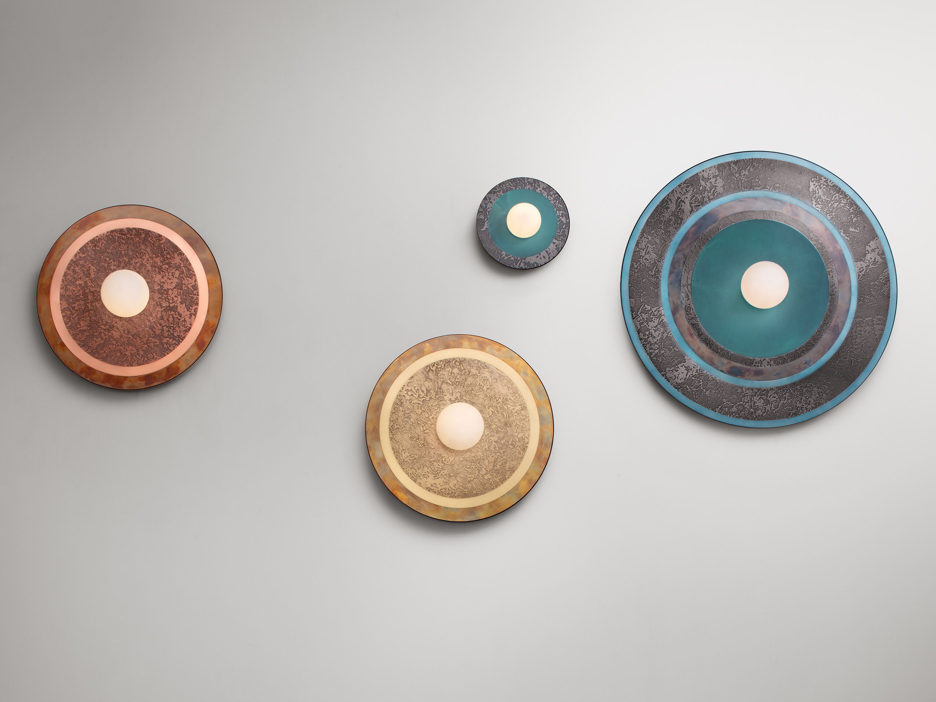 Металлический настенный светильник / потолочный светильник DE CASTELLI CALEIDE EOS ARCH-00060573