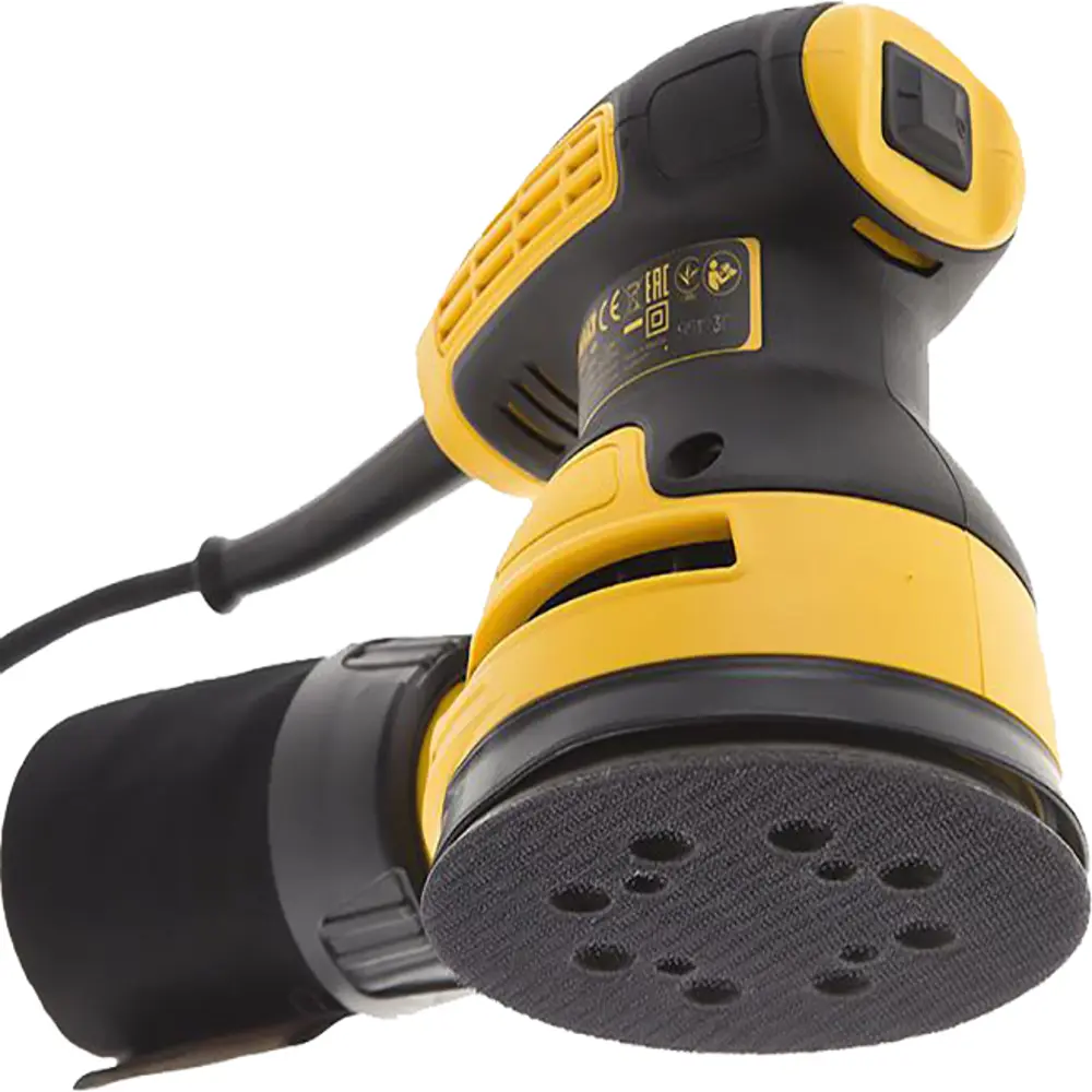 Эксцентриковая шлифмашина DeWalt DWE6423, 280 Вт, 125 мм STLM-2121363 - Вид №3