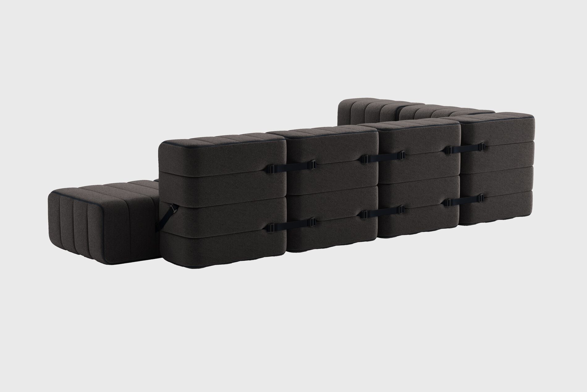 Модульный угловой диван из ткани AMBIVALENZ Curt ARCH-00083106 - Вид №12