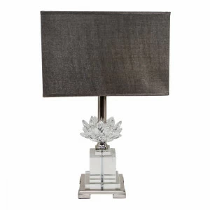 Настольная лампа Fleur от RVAstley 5548 RVASTLEY ИНТЕРЬЕРНЫЕ 061749 Прозрачный;черный