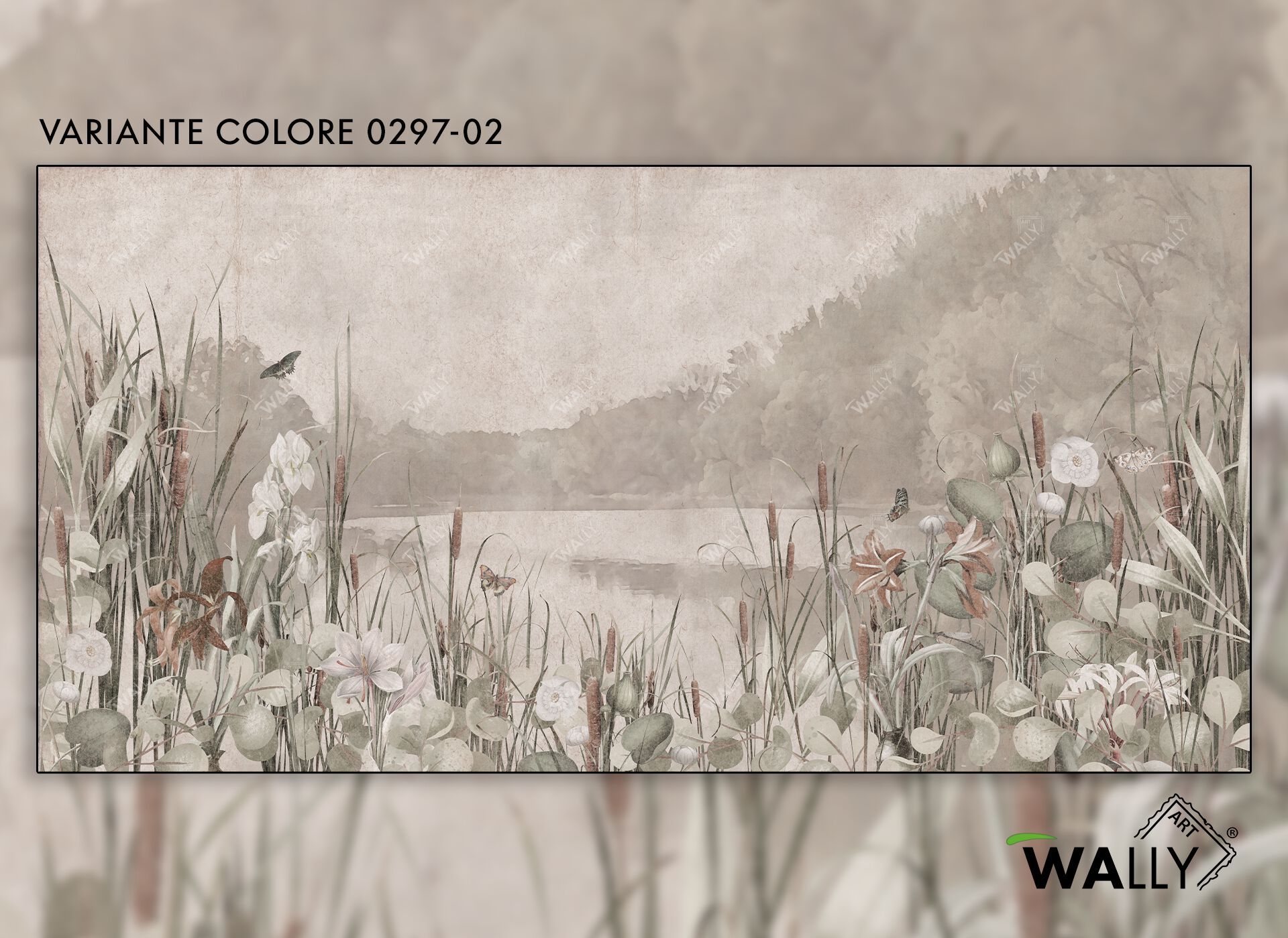 Моющиеся нетканые обои WALLYART MONTPELLIER ARCH-00142197 - Вид №3