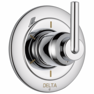 T11959 3-портовая переключающая накладка с 6 позициями Delta Faucet Trinsic Хром