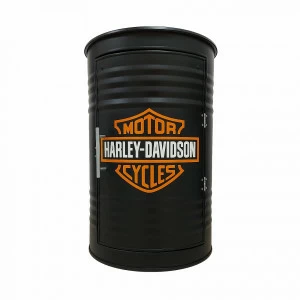 Бочка-шкаф декоративная металлическая Harley-Davidson L STARBARREL  00-3974506 Черный