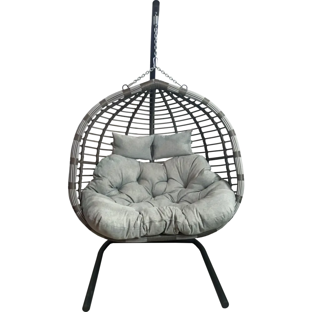 Santreyd Siesta Tubo — подвесное кресло из искусственного ротанга с опорой 84753416 SI015 STLM-0054569 - Вид №2