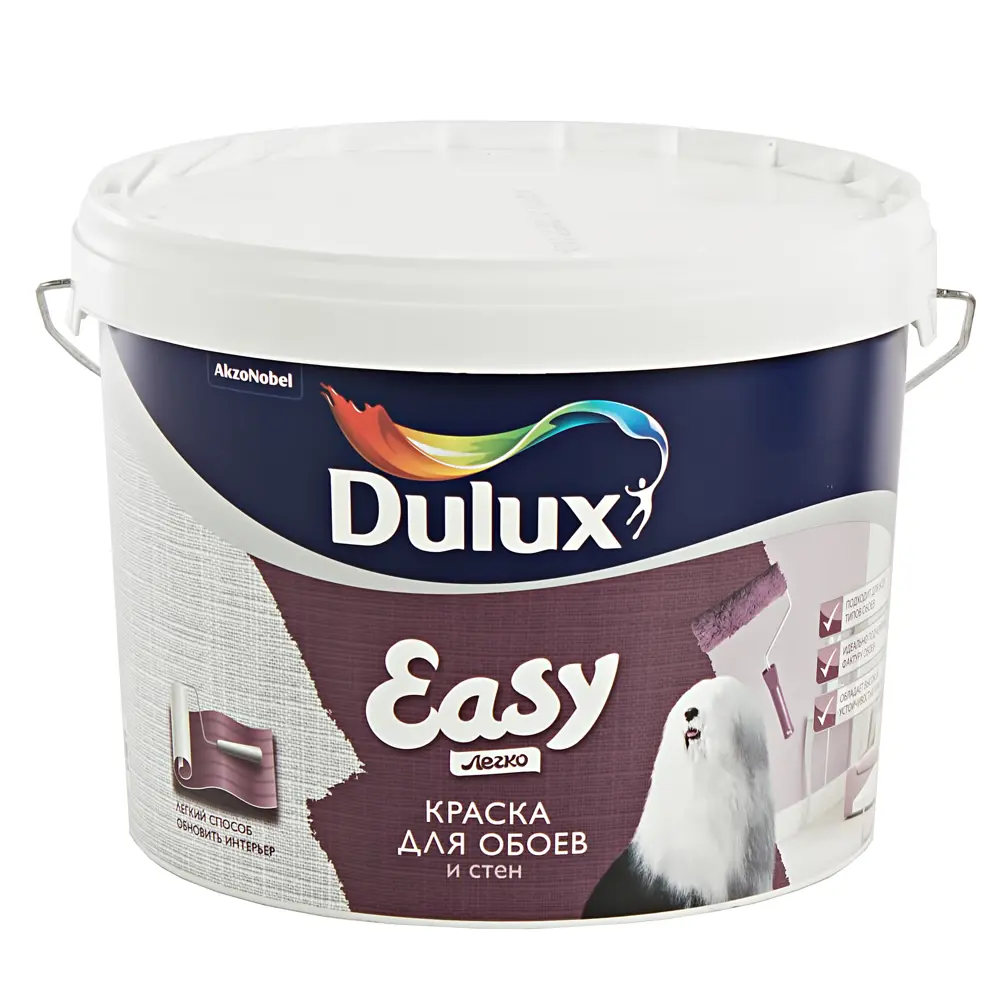 Краска Dulux Easy 10 л база BW STLM-2180786 - Вид №1