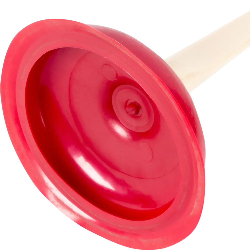 Вантуз для унитаза 16 см пластиковая ручка 46 см VIDAGE STLM-2142854 - Вид №1