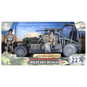 MC77022 Игровой набор "Багги" 2 фигурки, 1:18 World Peacekeepers