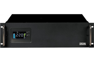 17430102 Источник бесперебойного питания King Pro RM, интерактивная, 3000 VA/2400 Вт, Rack, IEC, KIN-3000AP LCD Powercom