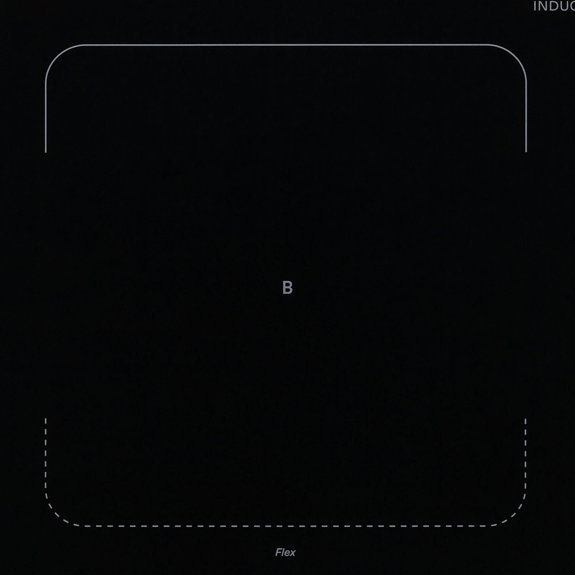 9067206 Индукционная варочная поверхность KRONA ERDE 30 BL 2BFTS KRONA1 STDN-0062662 - Вид №5