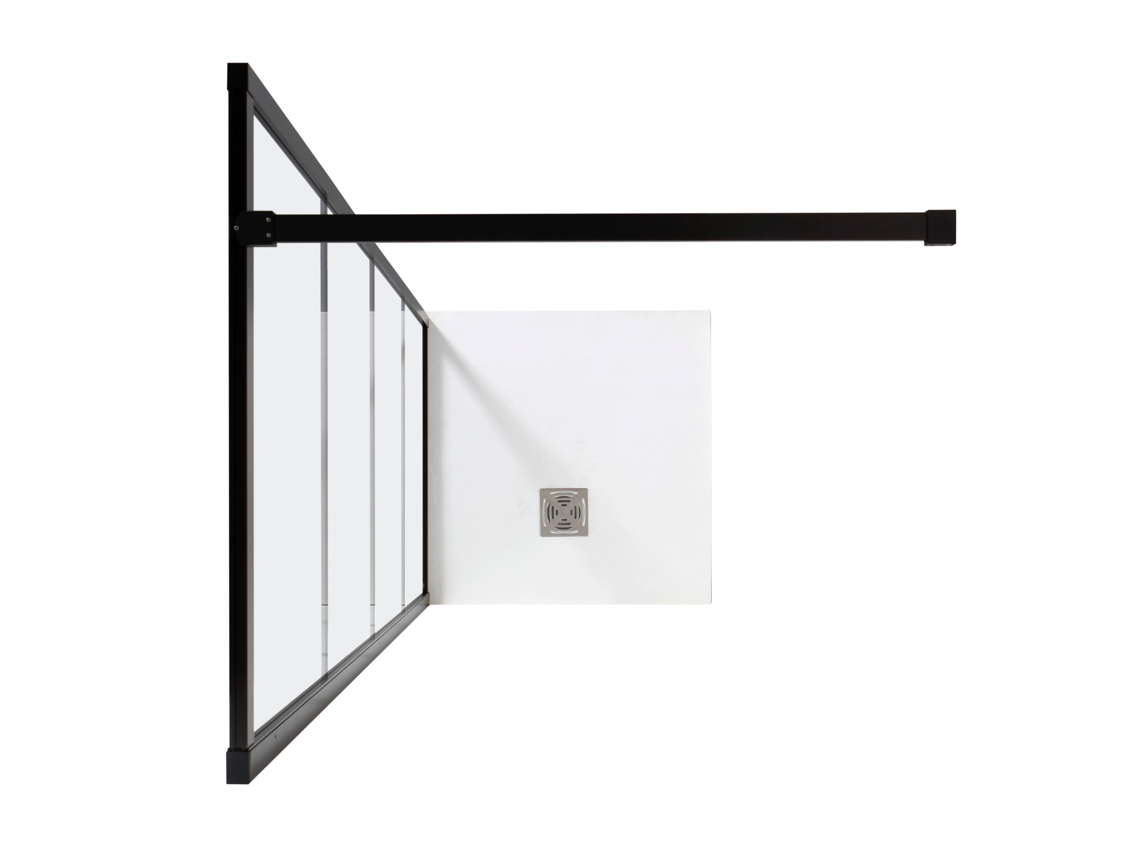 Алюминиевый и стеклянный душ TAMANACO 8PAR53W ARCH-00037009 - Вид №5