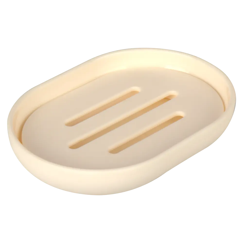 Мыльница SWENSA Swanny Cream элегантная для ванной в цвете экрю 89364706 STLM-1511215