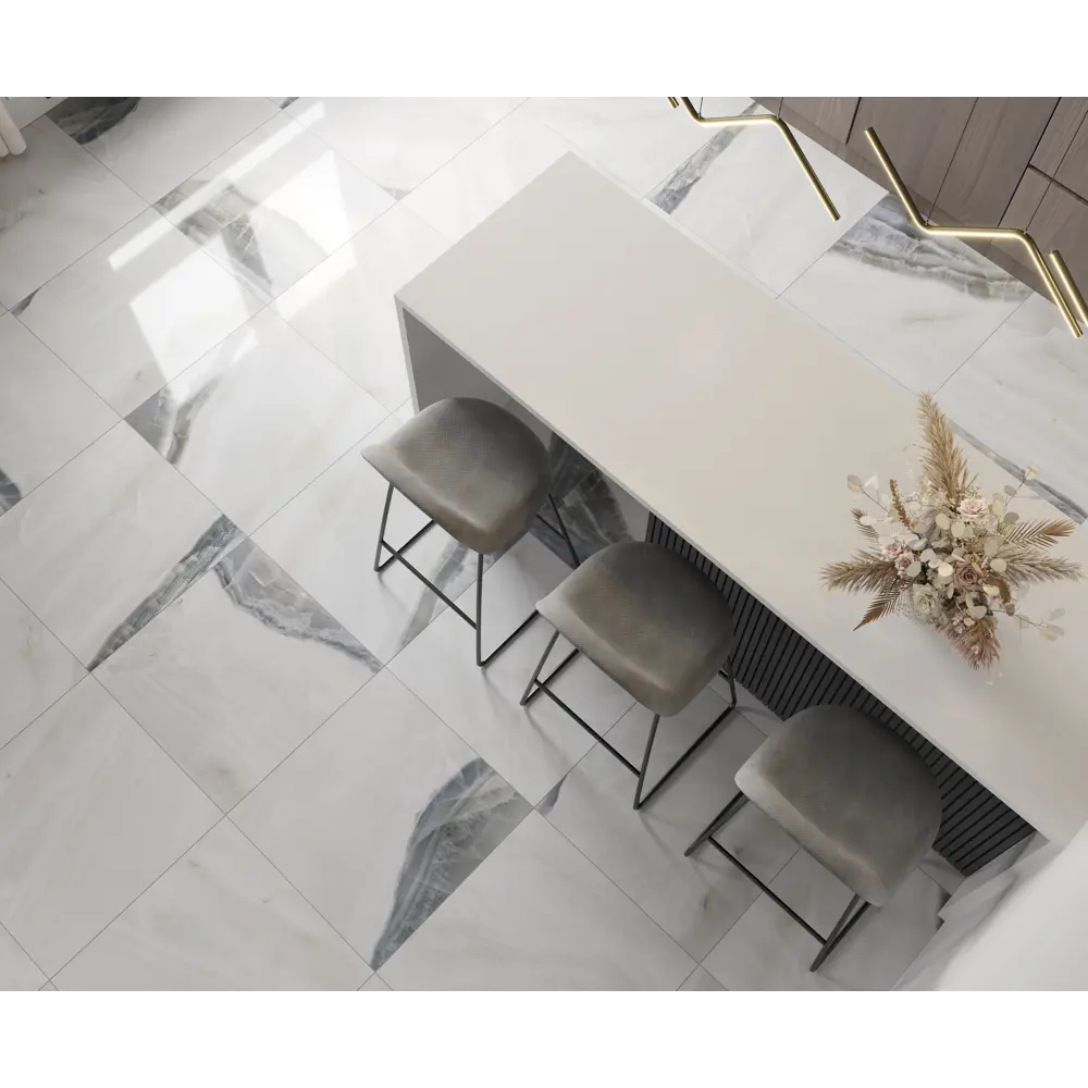Керамогранит Onyх Sky 60x60 см 1.44 м² цвет белый 84405656 STLM-2012145 Santreyd Onyx Sky - Вид №4