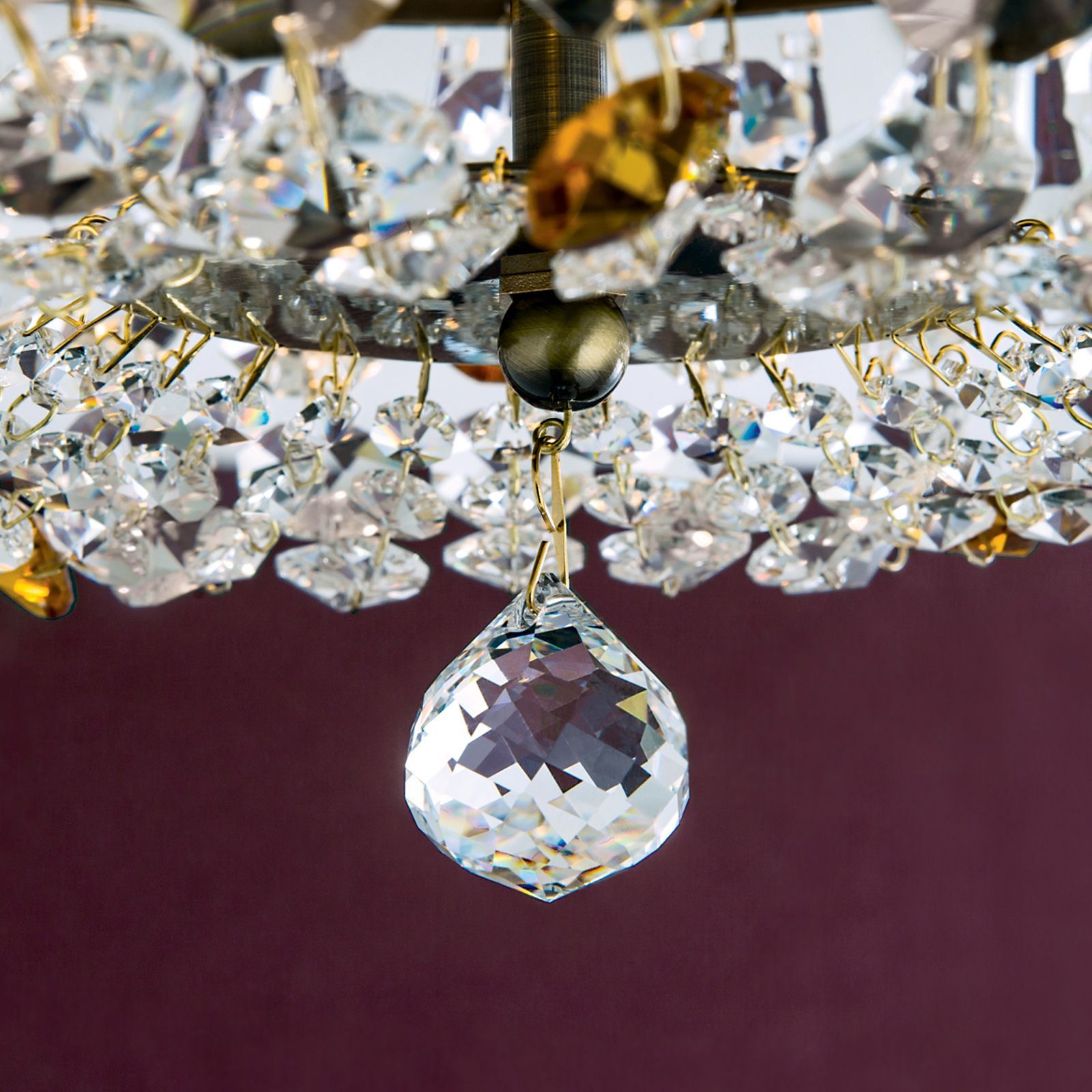 Потолочный светильник с кристаллами Orion Sheraton ARCH-00093962 - Вид №8