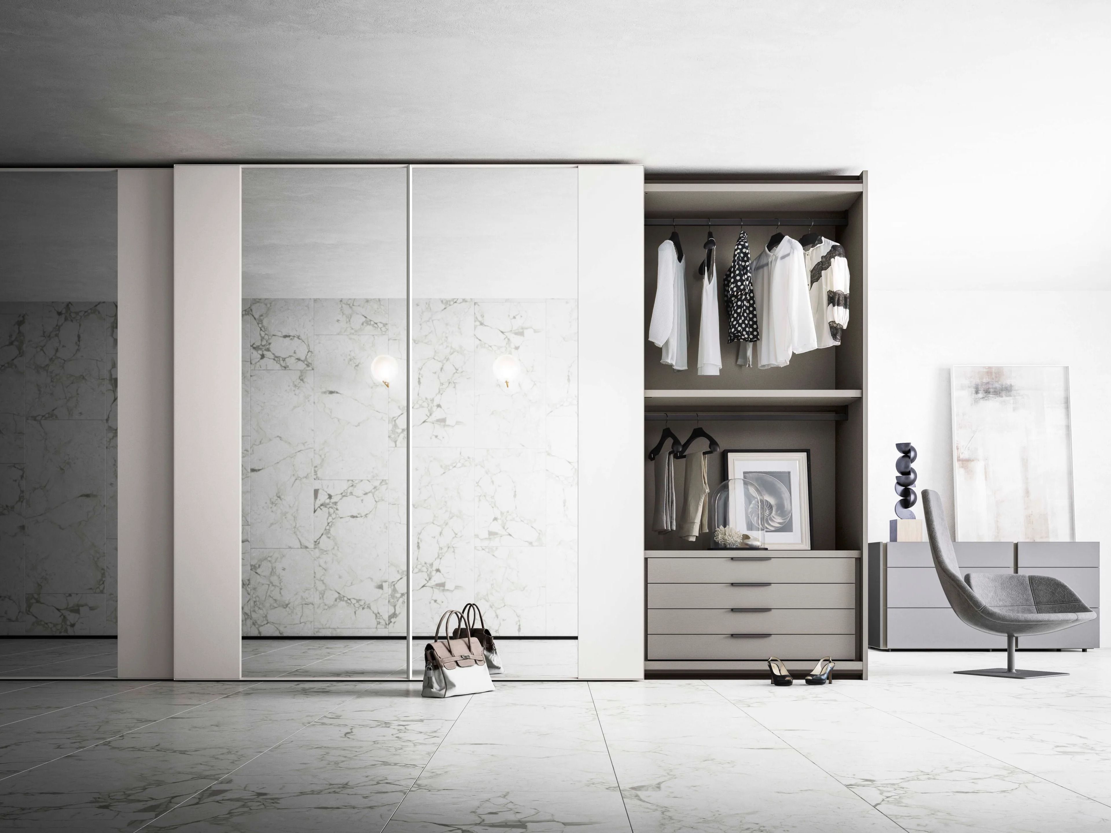 Модульный шкаф с раздвижными дверями Alf DaFrè смеситель ARCH-00090343 - Вид №7