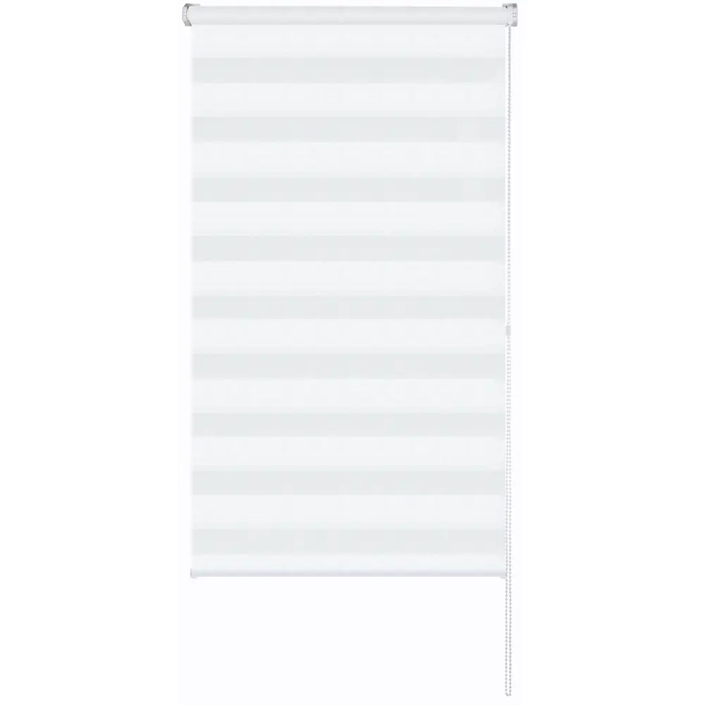 Рулонная штора день-ночь MIAMOZA Москва 70×160 см белая 89411429 STLM-1562917